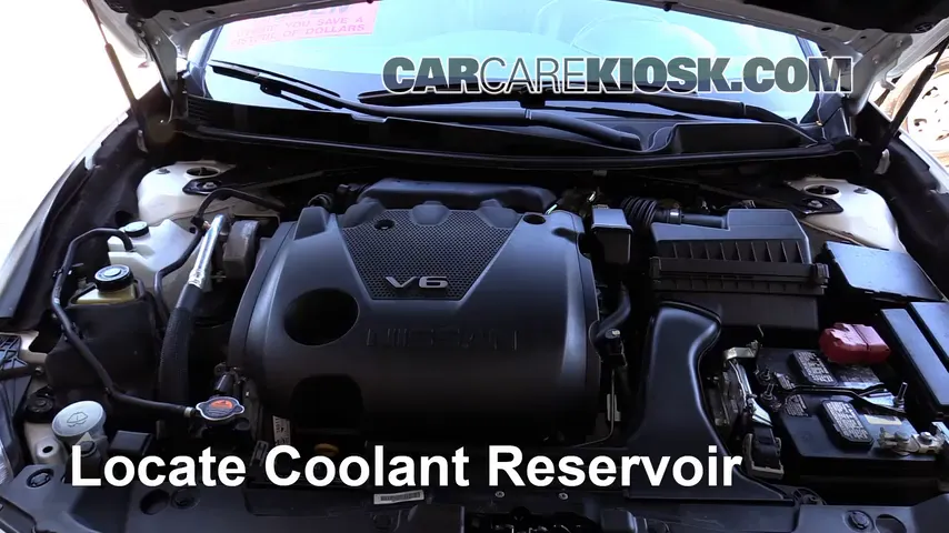 2016 Nissan Maxima SR 3.5L V6 Coolant (Antifreeze)